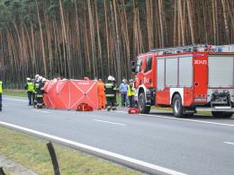 Volvo i volkswagen zderzyły się na autostradzie A4