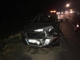 5 samochodów rozbitych na autostradzie