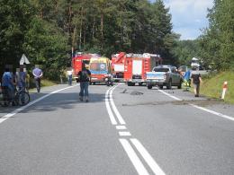 Śmiertelny wypadek pod Opolem. Zablokowana DK 45