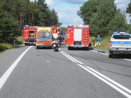 Śmiertelny wypadek pod Opolem. Zablokowana DK 45