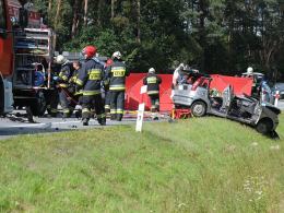 Śmiertelny wypadek pod Opolem. Zablokowana DK 45