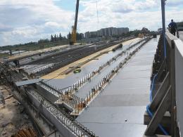 Most na Niemodlińskiej coraz bliżej ukończenia. Kiedy nim pojedziemy?