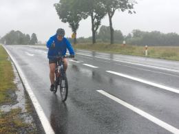 W deszczu pokonali na rowerach 600 kilometrów dla Laury Biel