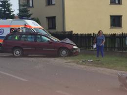 Wypadek w Polskiej Nowej Wsi, ranny starszy mężczyzna