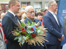 Jan Pietrzak odsłonił swoją gwiazdę w Alei Gwiazd Piosenki Polskiej