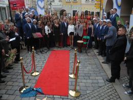 Ania Wyszkoni z gwiazdą w Alei Gwiazd Piosenki Polskiej