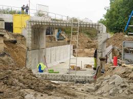 Trwa budowa tunelu pod ulicą Niemodlińską