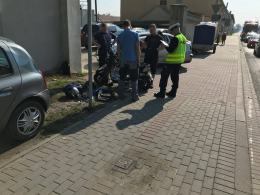 Wymusił pierwszeństwo na skuterze. Grozi mu do 3 lat