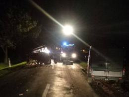 3 wypadki w 7 minut. Przyczyną prędkość i brak oświetlenia