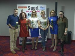 Siatkarki zaprezentowały bieliznę sportową
