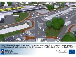 Przebudowa skrzyżowania Oleskiej i Bohaterów Monte Cassino już w przyszłym roku