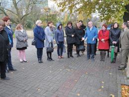 6 wiśni posadzono na Placu Wolności w Opolu.