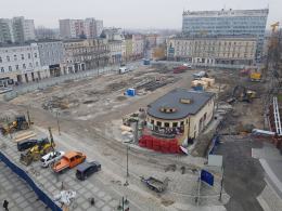 Prace na pl. Kopernika w Opolu idą zgodnie z planem