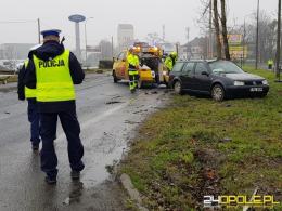 Zderzenie czterech pojazdów na ul. Wrocławskiej