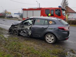 Zderzenie czterech pojazdów na ul. Wrocławskiej