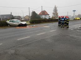 Zderzenie czterech pojazdów na ul. Wrocławskiej