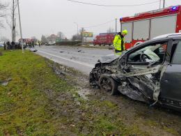 Zderzenie czterech pojazdów na ul. Wrocławskiej
