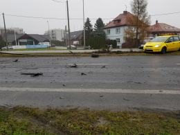 Zderzenie czterech pojazdów na ul. Wrocławskiej
