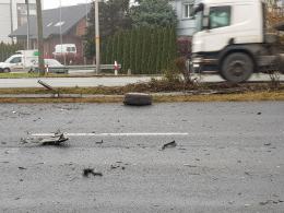 Zderzenie czterech pojazdów na ul. Wrocławskiej