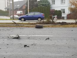 Zderzenie czterech pojazdów na ul. Wrocławskiej