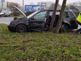 Zderzenie czterech pojazdów na ul. Wrocławskiej