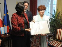 Śp. Irena Gumułka pośmiertnie uhonorowana obywatelstwem Państwa Izrael.