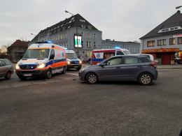 3 osoby ranne po zderzeniu do jakiego doszło rano na Katowickiej