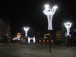 Opole pięknie przystrojone na Święta Bożego Narodzenia