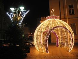 Opole pięknie przystrojone na Święta Bożego Narodzenia