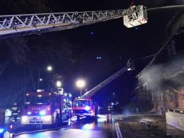 Pożar młyna w Byczynie