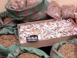Nielegalny tytoń w mieszkaniu 60 latka