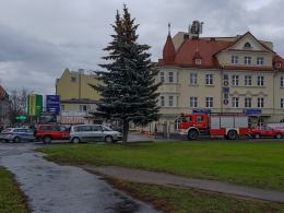 Kolizja brzeskich strażaków. Kobieta nie ustąpiła pierwszeństwa przejazdu