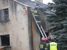 Łosiów, 70 letnia kobieta spłonęła w swoim domu.