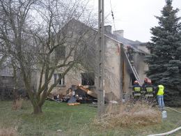 Łosiów, 70 letnia kobieta spłonęła w swoim domu.