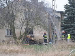 Łosiów, 70 letnia kobieta spłonęła w swoim domu.