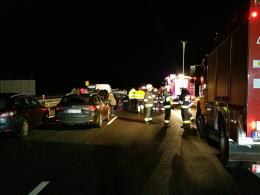 Karambol 12 samochodów na A4 w pobliżu Gogolina
