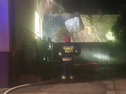 Pożar ocieplenia budynku w Szkole Podstawowej nr 20 w Opolu
