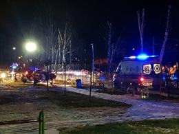 Skarbimierz: Pod dwójką nastolatków załamał się lód. Trwa walka o życie 13-latka.