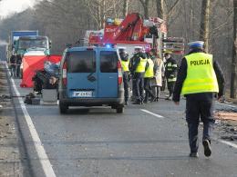 Tragiczny wypadek pod Opolem. Nie żyje 46-latek