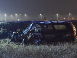 Nietrzeźwy kierowca wyprzedzał na trzeciego na obwodnicy. 4 osoby ranne