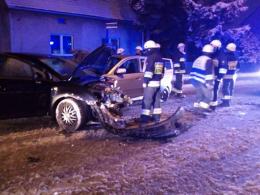 Kłodnica: Nieudane wyprzedzanie doprowadziło do czołówki. 4 osoby ranne