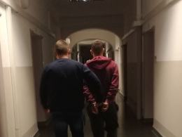 Bagażnik pełen nielegalnego tytoniu.
