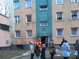Awaria instalacji elektrycznej przyczyną pożaru mieszkania w Kluczborku