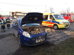 Zderzenie dwóch pojazdów na ul. Dambonia. Jedna osoba odniosła obrażenia