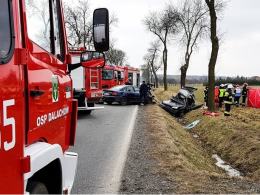 26-latek nie żyje po wypadku do jakiego doszło w Faustiance (powiat Oleski)