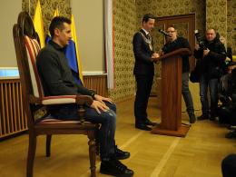 Miroslav Klose po 3 latach odebrał tytuł honorowego obywatela Opola