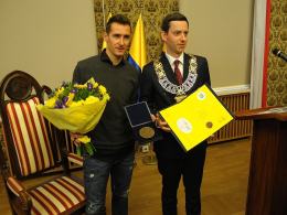 Miroslav Klose po 3 latach odebrał tytuł honorowego obywatela Opola