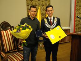 Miroslav Klose po 3 latach odebrał tytuł honorowego obywatela Opola