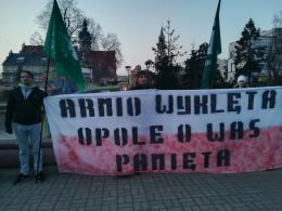 Opolanie uczcili Żołnierzy Wyklętych. "Powinniśmy brać z nich przykład"