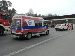 Wypadek na autostradzie A4. Droga na Wrocław zablokowana